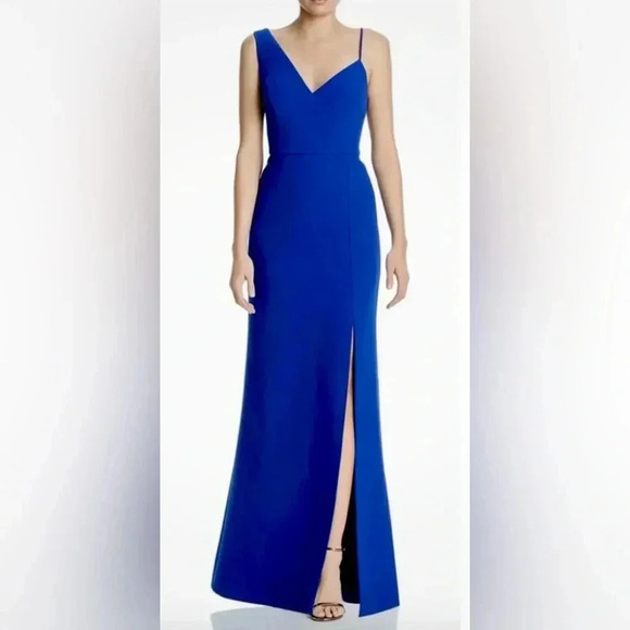 BCBG Maxazria Royal Blue Dress Size 6 - Picture 2 of 8